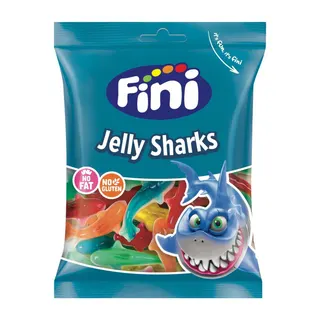 Fini Sharks Requins Jelly Candy, 90g