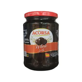 Acorsa Black Olives Seed Bottle, 200g