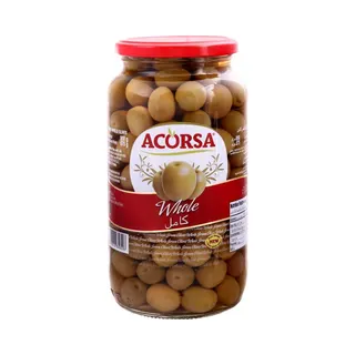 Acorsa Green Olives Plain Jar 575 g