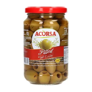 Acorsa Pitted Green Olives, 170g