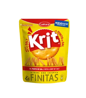 Krit Finitas Savoury Biscuits with A Hint of Salt, 150g