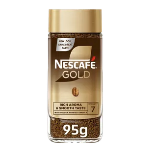 Nescafe Gold Dark Roast Instant Soluble Coffee Jar, 95g