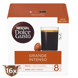Nescafe Dolce Gusto Grande Intenso Coffee Capsules ,16 Pieces, 132.8g