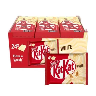 Kitkat 4Finger White Chocolate, 24x41.5g