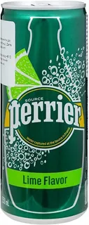 Perrier Lime Carbonated Mineral Water, 250ml