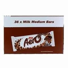 Aero Medium Milk Chocolate, 24x36g