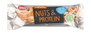 Emco Nuts & Protein Bar W/ Caramel 40 gm