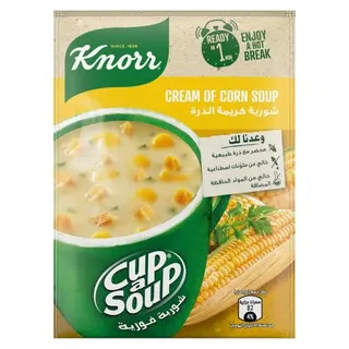 Knorr Cup a Soup Cream of Corn Instant Soup, 4x20g