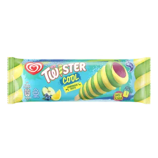 Wall's Max Twister Cool Lemonade Ice Lolly, 65ml