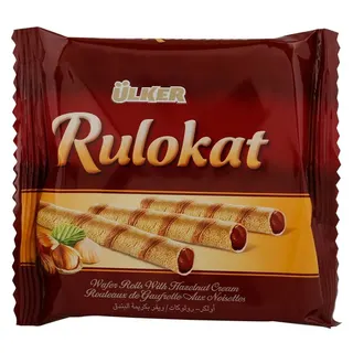 Ulker Rulokat Wafer Rolls with Hazelnut Cream, 150g