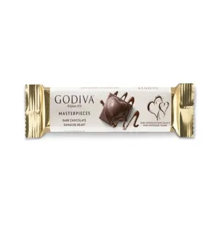 Godiva Dark Chocolate Heart ganache 30 g