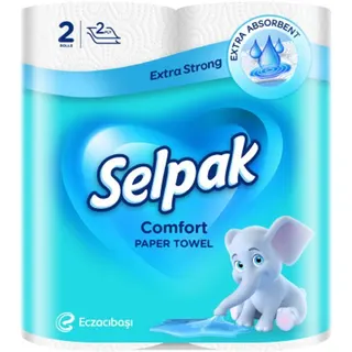 Selpak Comfort Kitchen Paper, 2 Rolls