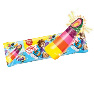 Wall's Max Rainbow Fruit Ice Cream, 59ml