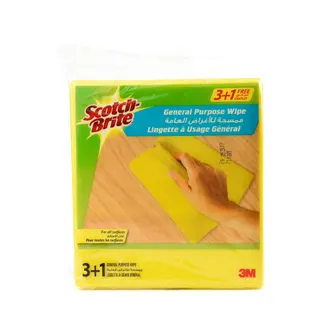 Scotch-Brite Multipurpose Wipes, 4 Pieces