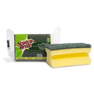 Scotch Brite Sponge Heavy Duty Nail Saver Scrub Sponge 1 Pc