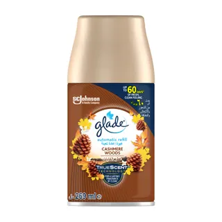 Glade Automatic Air Freshener Spray Refill Cashmere Woods, 269ml