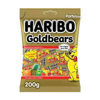 Haribo Goldbears Fruit Flavour Jelly Candy 200 g