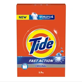 Tide Original Fast Action Laundry Detergent Powder, 1.5kg