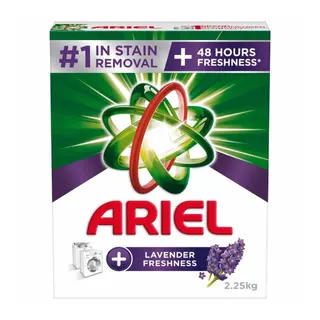 Ariel Automatic Detergent Powder with Lavender Downy, 2.25kg