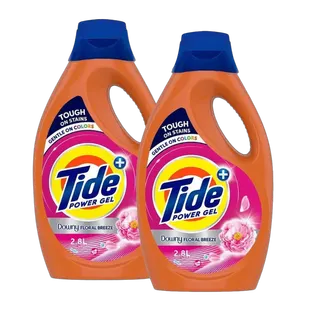 Tide Laundry Power Gel with Touch of Downy, 2x1.8L
