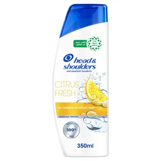 Head & Shoulders Citrus Fresh Shampoo, 350ml