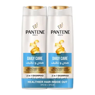 Pantene Pro-V Daily Care 2in1 Shampoo, 2x375ml