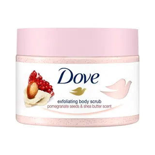 Dove Exfoliating Body Scrub with Pomegranate Seeds and Shea Butter, 225ml
