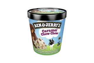 Ben & Jerry's Caramel Chew Chew Ice Cream, 465ml