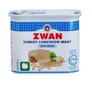 Zwan Canned Turkey Luncheon Meats, 340g