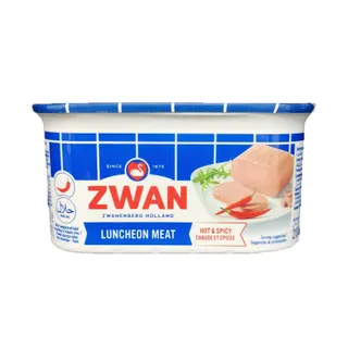 Zwan Hot & Spicy Luncheon Meat, 200g