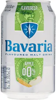 Bavaria Apple Non-Alcoholic Malt Drink Can, 330ml