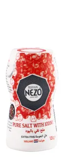 Nezo Pure Iodized Salt, 125g