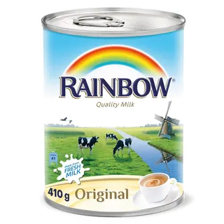 Rainbow Easy Open Evaporated Milk 410 g
