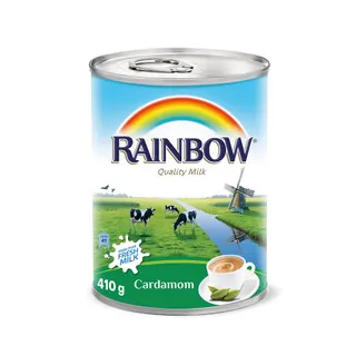 Rainbow Cardamom Evaporated Milk 410 gm