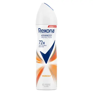 Rexona Advanced Protection Workout 72H Antiperspirant Deodorant Spray for Women, 150ml