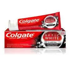 Colgate Optic White Charcoal Whitening Toothpaste, 75ml