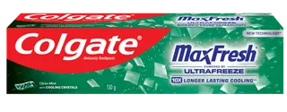 Colgate Max Fresh Toothpaste with Cooling Crystals Clean Mint Gel Toothpaste, 100ml