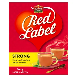 Brooke Bond Red Label Strong Black Loose Tea, 800g