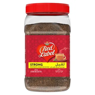 Brooke Bond Red Label Black Loose Tea Jar, 370g