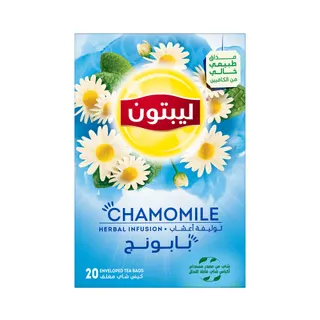 Lipton Herbal Infusion Tea Chamomile Teabags, 20 Teabags
