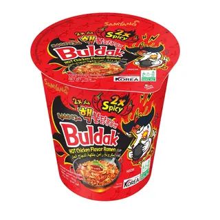 Samyang Spicy Chicken Ramen 2X Noodles Cup, 70g