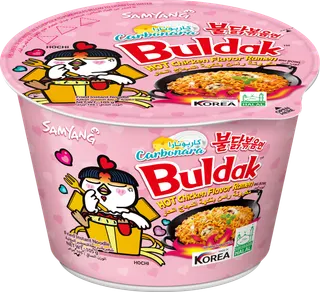 Samyang Buldak Hot Chicken Flavor Ramen Stir Fried Noodles Big Bowl, 105g
