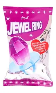 Jewel ring grape lollipop13.5g