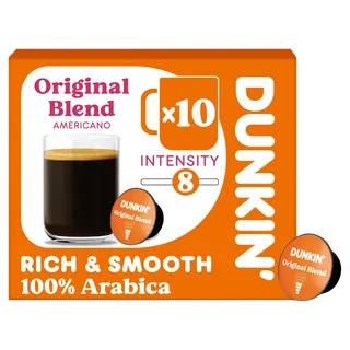 Dunkin' Rich & Smooth Arabica Coffee Capsules, 10x7g