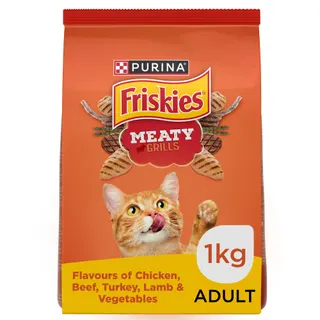 Friskies Adult Meaty Grill Bag, 1kg