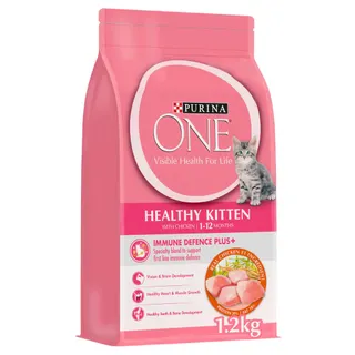 Purina One Active Kitten Food with Chicken, 1.2kg