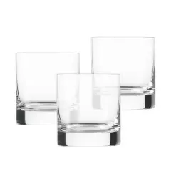 Ocean Fin Line Rock Glass Set, 3x285ml
