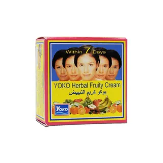 Yoko Face Cream with Herbal Extracts & Fruit Extracts, 4g