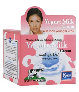 Yoko Wrinkle Lift & Whitening Yogurt Milk Cream, 50g