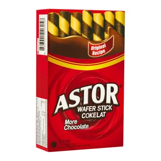 Astor Chocolate Wafer Stick Roll, 40g